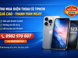 Chuyên thu mua điện thoại cũ TPHCM, Giá cao hơn 30%, thu tận nơi