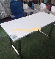 Bàn Văn Phòng Chân Sắt Thanh Lý 1m4x65 Giá Rẻ 