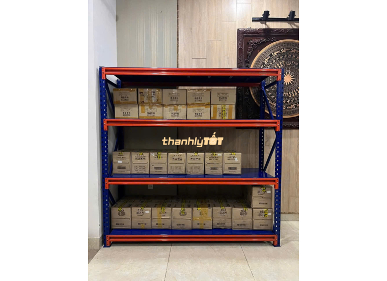 Thanh Lý Kệ Kho Hàng, Kệ Trung Tải Giá Rẻ Tại TPHCM