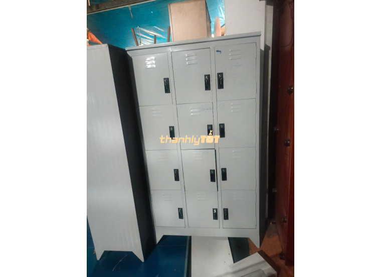Tủ Sắt Locker Thanh Lý 12 Ngăn Giá Rẻ Tại TPHCM